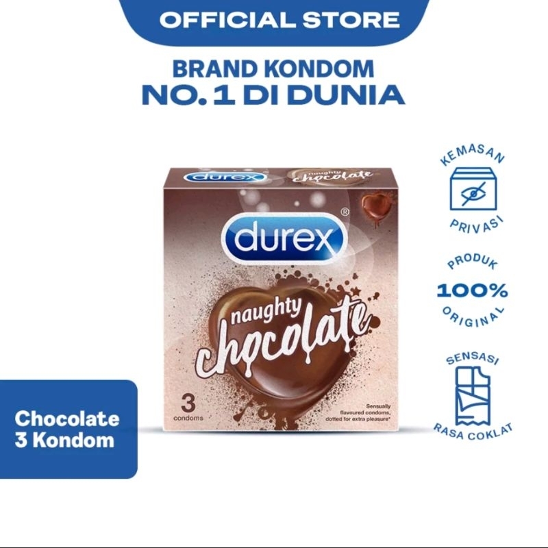 DUREX KONDOM RASA COKELAT