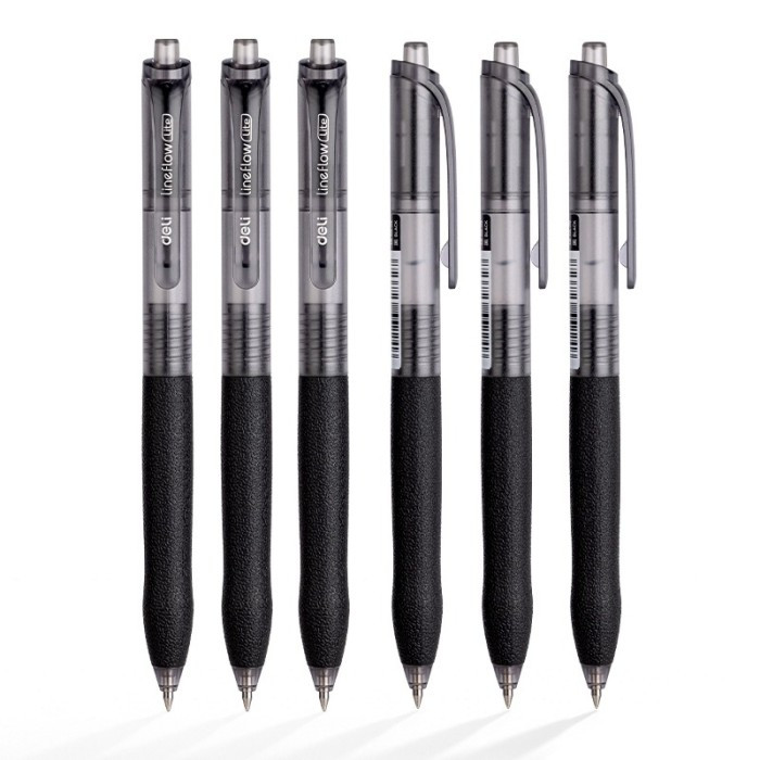 

DELI - PULPEN GEL / PEN / PENA S07 GEL 0.5MM BLACK