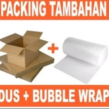 

Tambahan Bubble wrap packaging