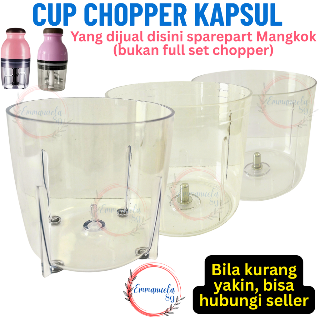 Cup Chopper Blender Quatre Sparepart Blender Kapsul Bintang 5 Bintang 6