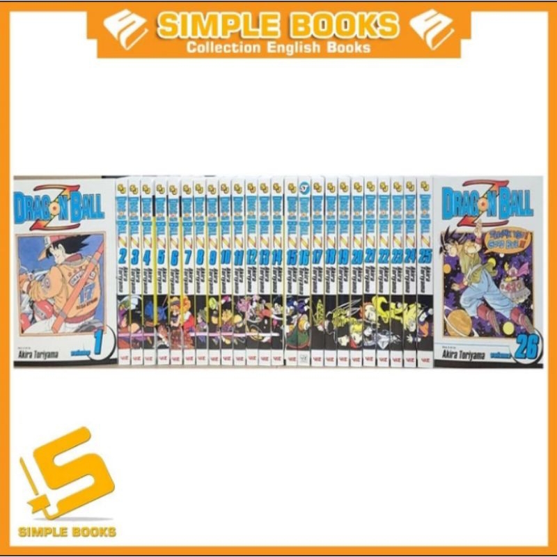 Komik Dragon Ball Z, 26 books series ( English)