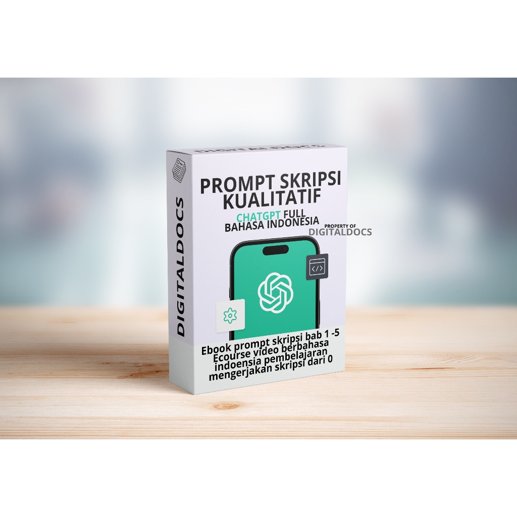 PROMPT ChatGPT Skripsi/Thesis Kualitatif