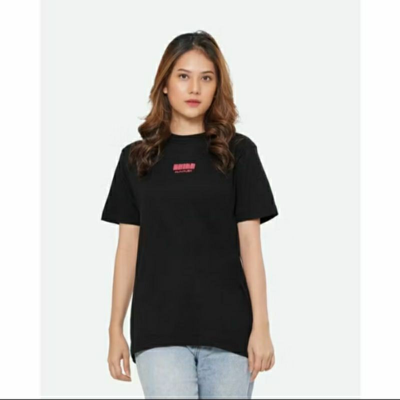 Erigo t-shirt basic series chika jkt48 black unisex