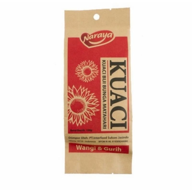 

Naraya Kuaci Biji Bunga Matahari 45g