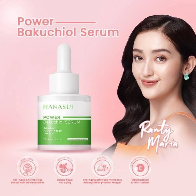 Hanasui power bakuchiol serum
