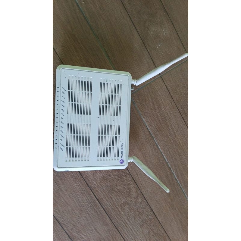 Modem ONT Alcatel G-241W-A | Fiber Optik | WiFi & Port RF TV | Bekas Normal