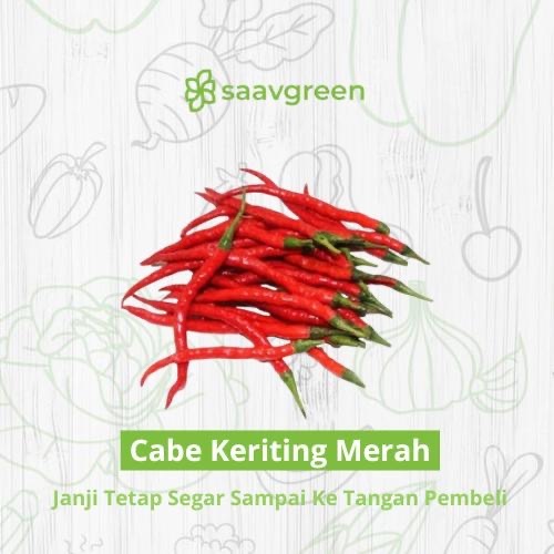 

Cabe / Cabai Keriting Merah Segar
