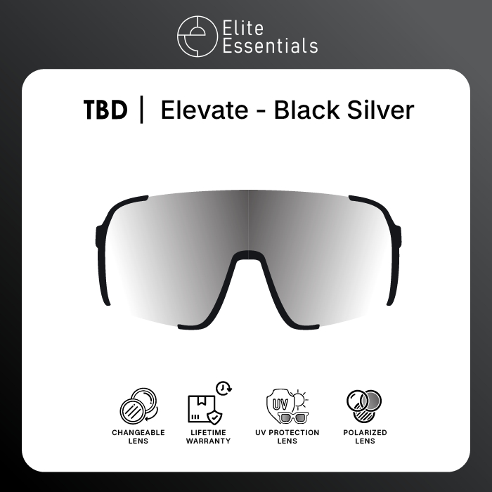 TBD Eyewear Elevate Series - Black Silver