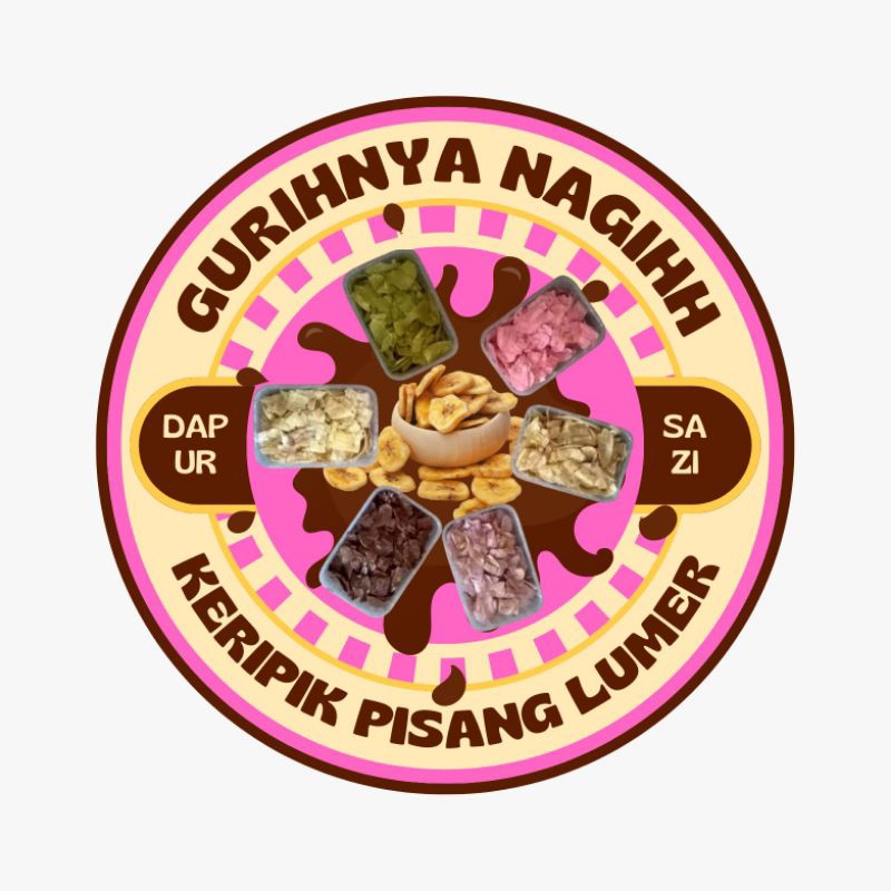 

KERIPIK PISANG LUMER COKLAT, STRAWBERRY, MACTHA,KEMASAN BOX 500ML/150G
