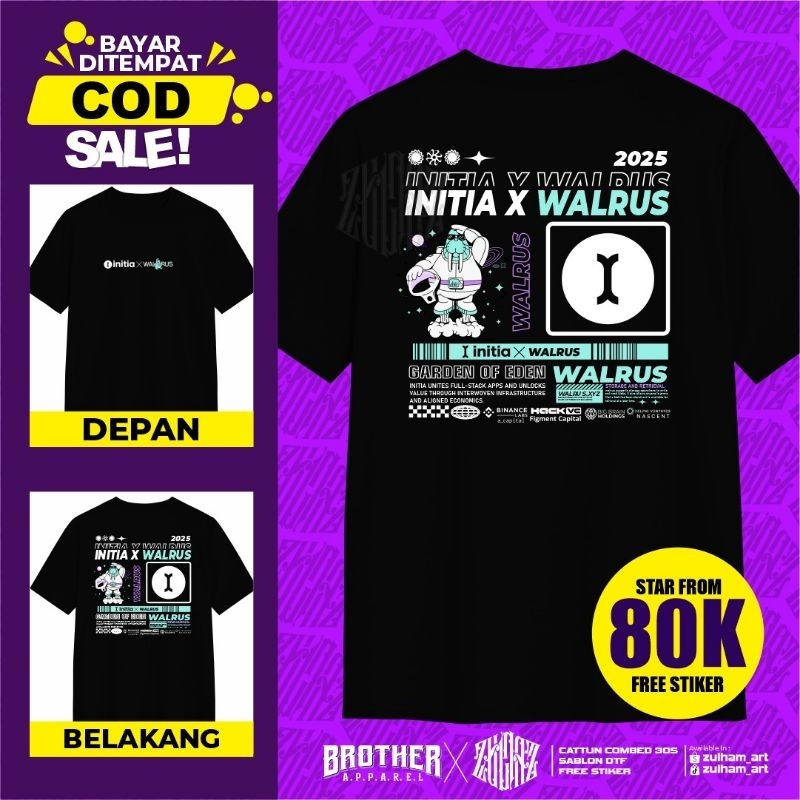 KAOS Airdrop INITIA X WALRUS