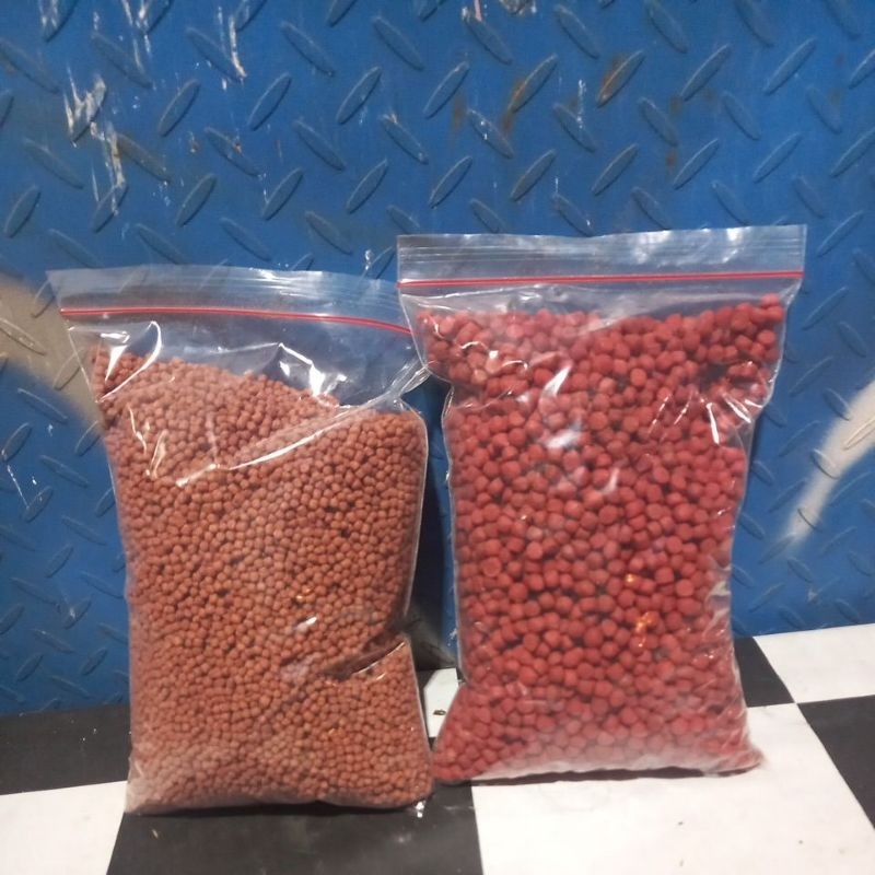 pelet merah pkb pelet ikan koi mas dan.lain nya
