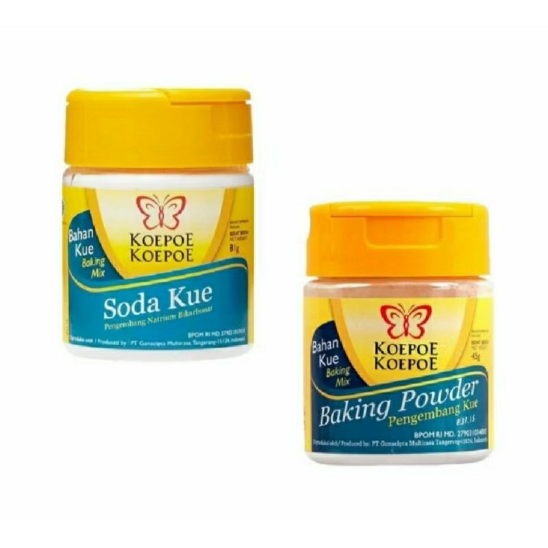

Baking powder , soda kue