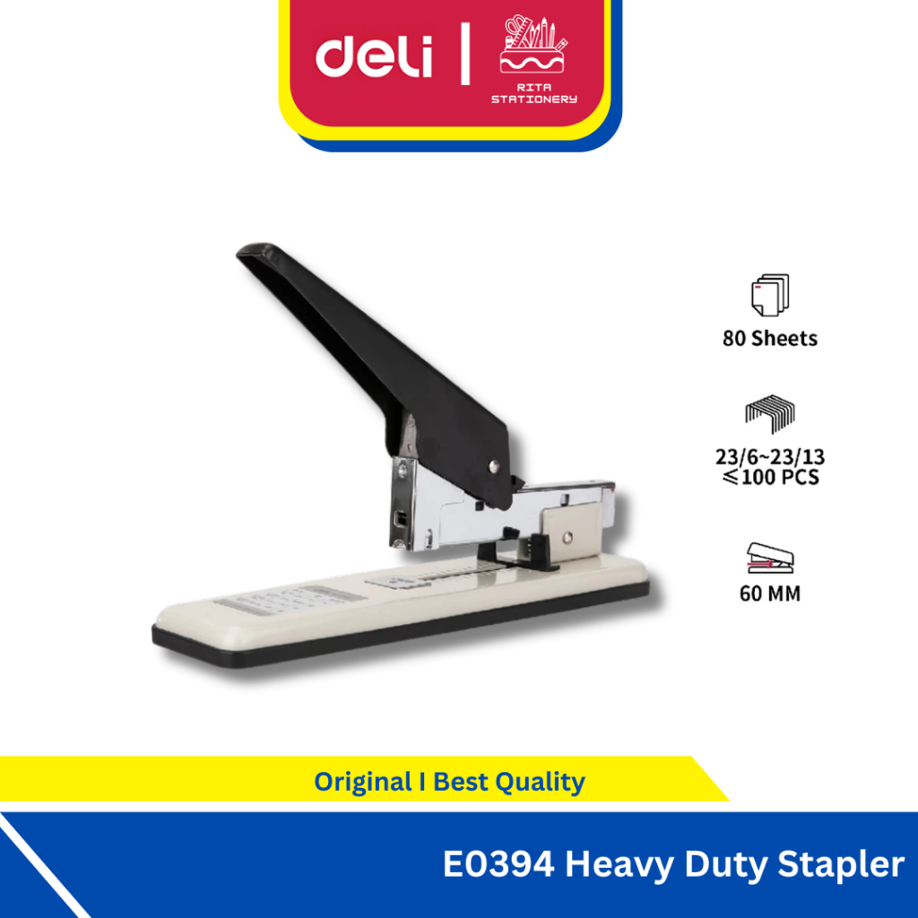 

Deli Staples Besar / Heavy Duty Staples | Stapler Besar | Hekter Jilid E0394