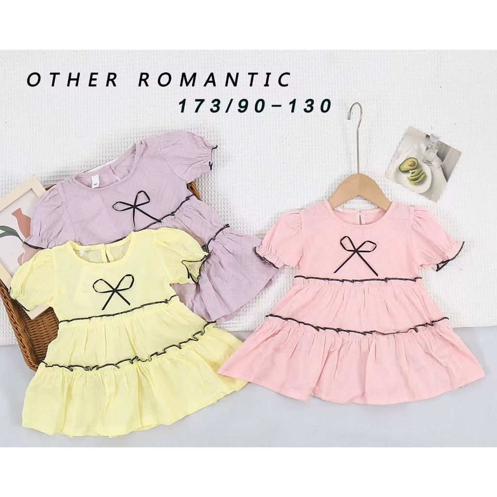 GROSIR 5pcs Dress Baby IMPORT 0-4th / Dress Anak Import / Dress Import / Gaun Anak