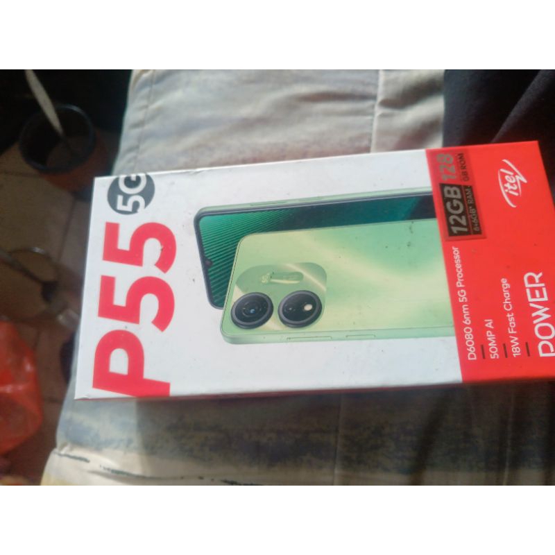 Hp Itel P55 5G (second) 6/128GB