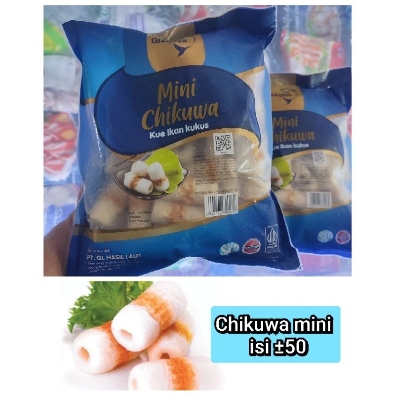 

chikuwa isi 50 giziplus 500gr/giziplus chikuwa mini pakden