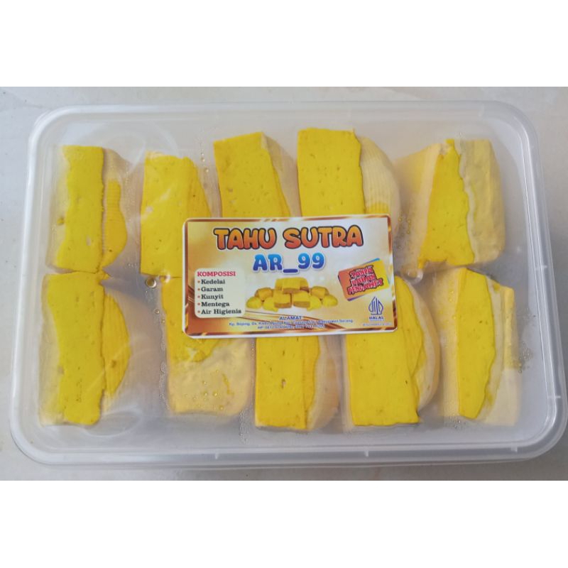 

Tahu Sutra Kotak Kuning isi 10pcs/pack