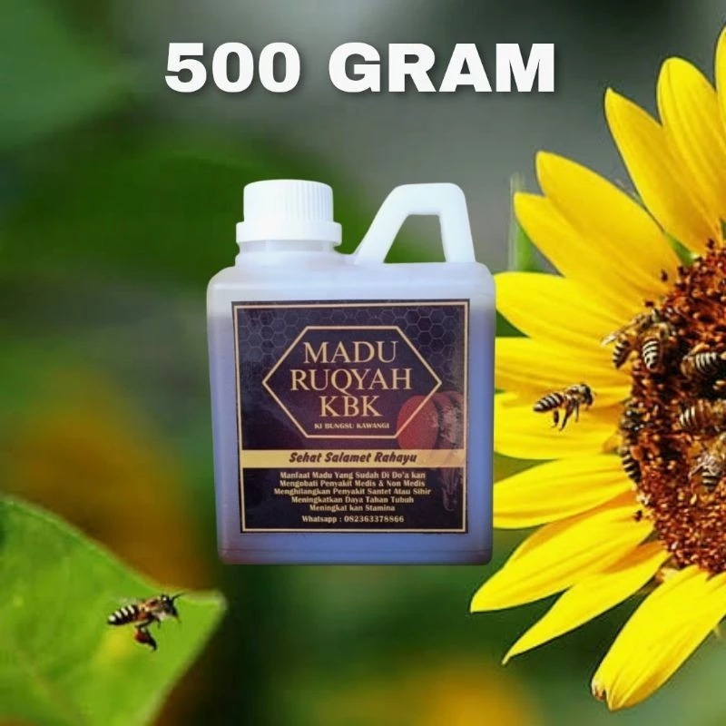 

MADU RUQYAH KBK 500ML / madu doa ki bungsu kawangi asli