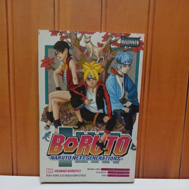 Komik BorutoVol 1 langka Original Preloved