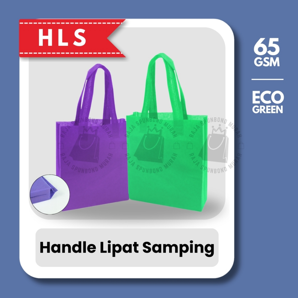 

Tas Spunbond Lebaran, Tas Idul Fitri, Tas Murah HLS 25x35, HLS 30x40 (BULAN) 65GSM, HLS 38x45