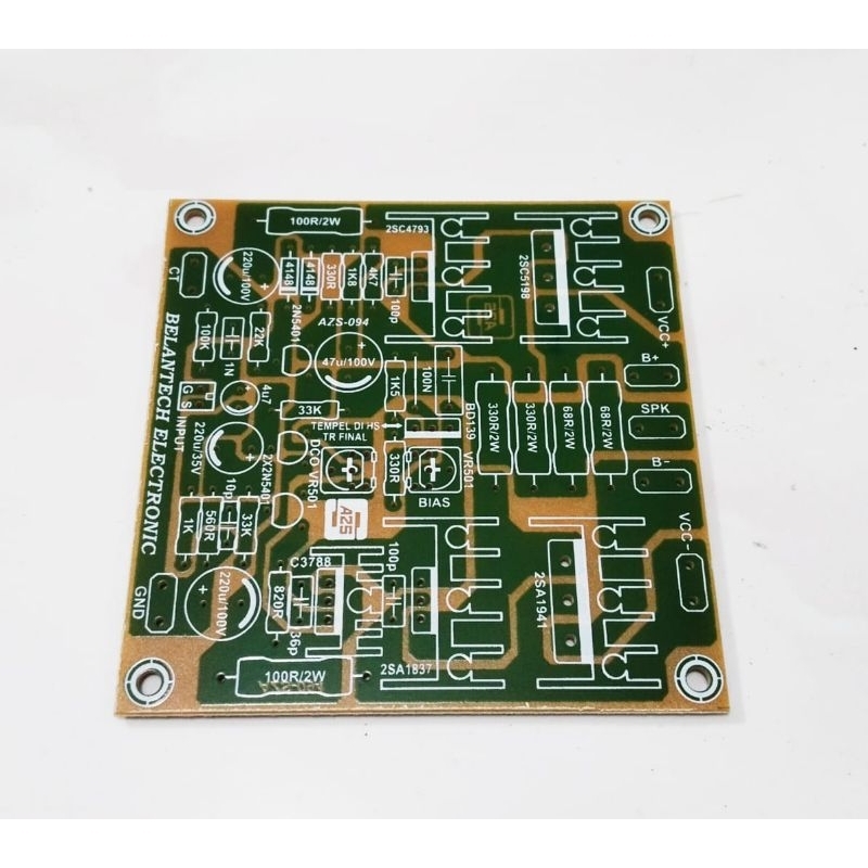 PCB Power Amplifier SOCL 504 Modif TEF Crispy