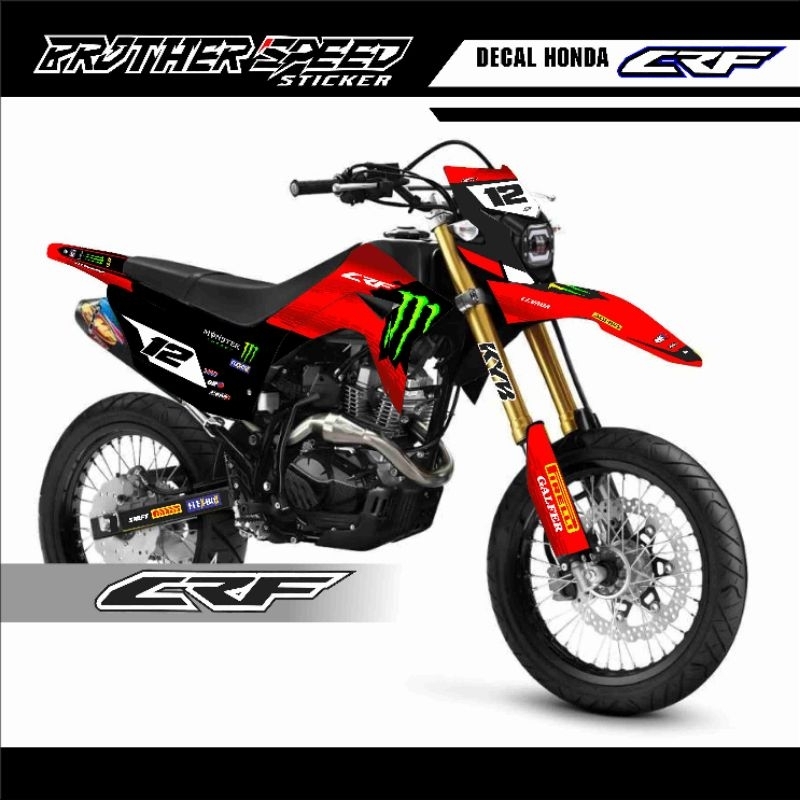 DECAL CRF MONSTER