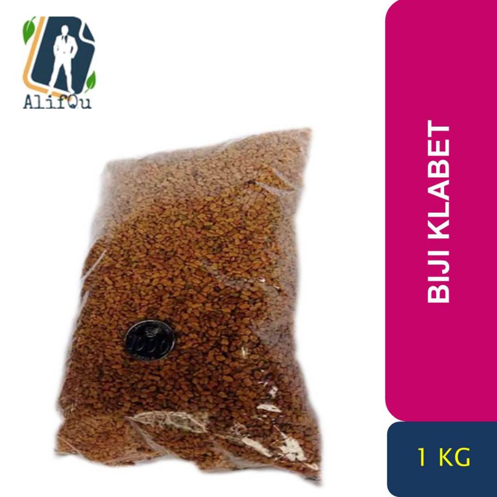 

Biji Klabet 1000 gram / Kelabet / Alba / Hulbah / Fenugreek