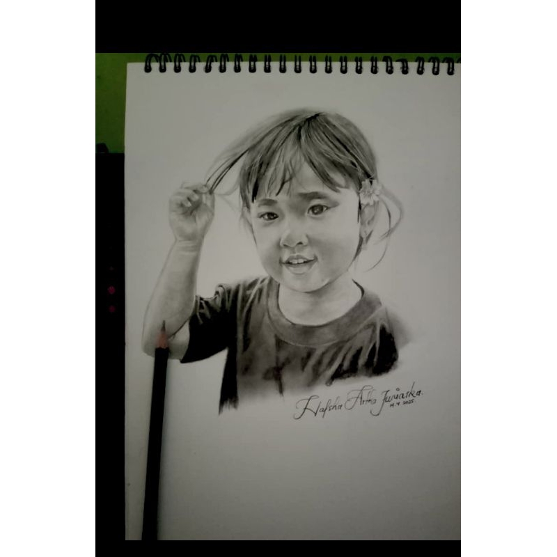 

Jasa Lukis untuk hadiah Wisuda/pernikahan/ulang tahun tanpa bingkai(figura)