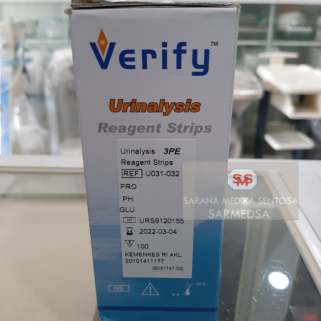 Strip Urine Verify 3 Parameter