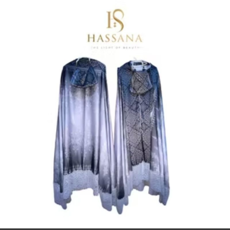 hassana mukena 2 in 1 - sutra premium