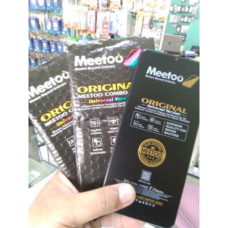 LCD OPPO A5 2020/OPPO A9 2020/OPPO A31/REALME C3/5/5i/5S MEETOO ORIGINAL, 500+ BRIGHTNESS