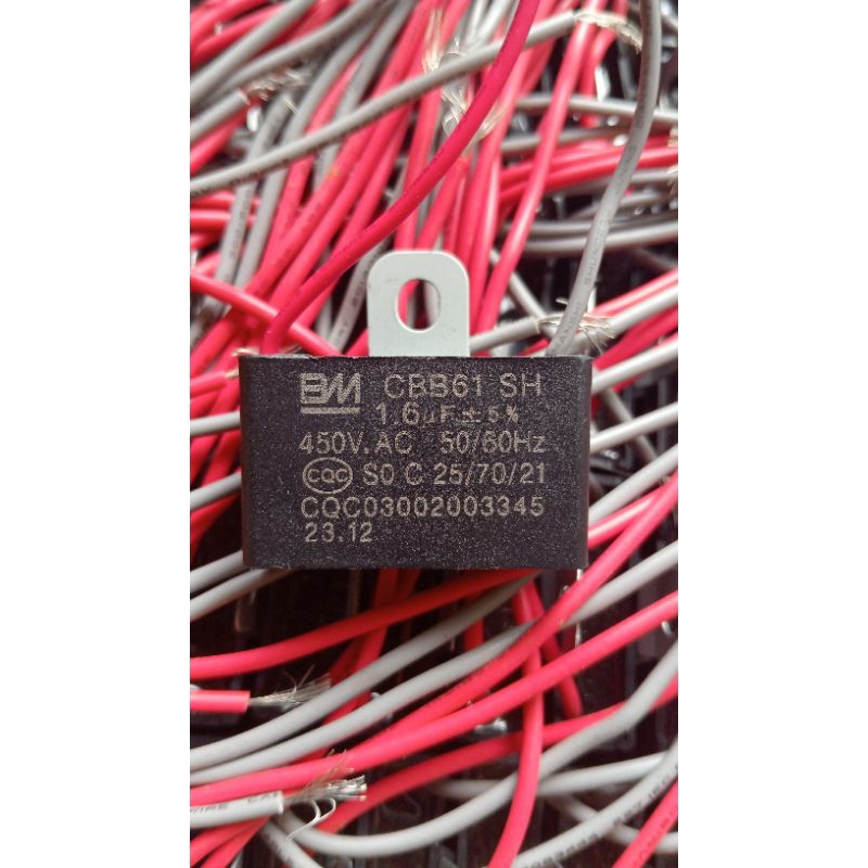 CAPASITOR KIPAS ANGIN 1,6 UF MICRO 450 VAC ORIGINAL COSMOS