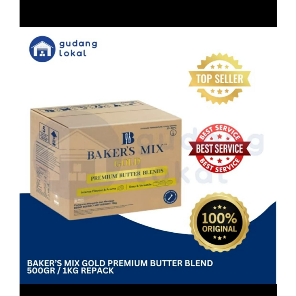 

ANCHOR BAKER'S MIX GOLD PREMIUM BUTTER BLEND REPACK