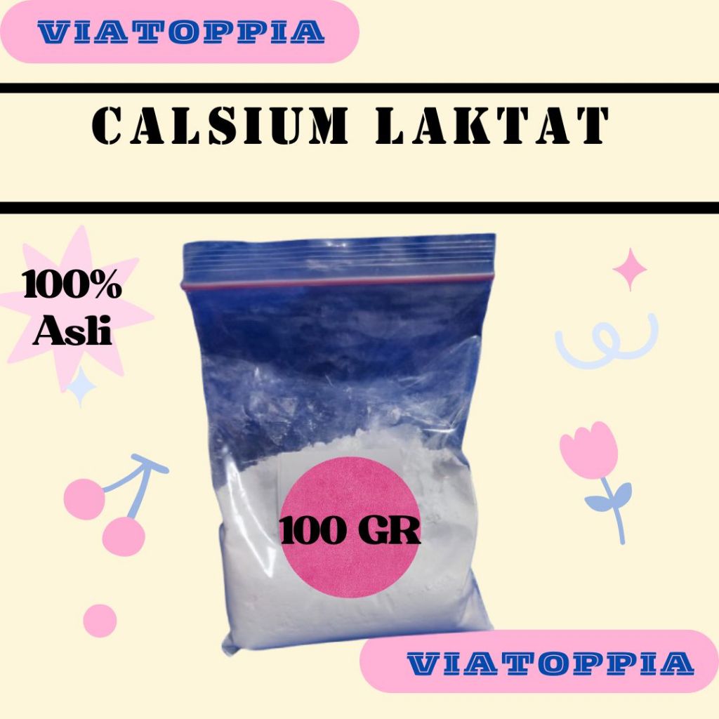 

KALSIUM LAKTAT 100 GRAM