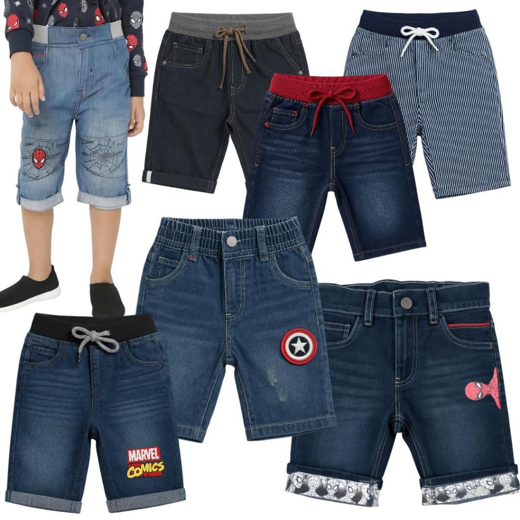 [16787] NVD Jeans SHort Nevada Celana Pendek Jeans Anak Cowok