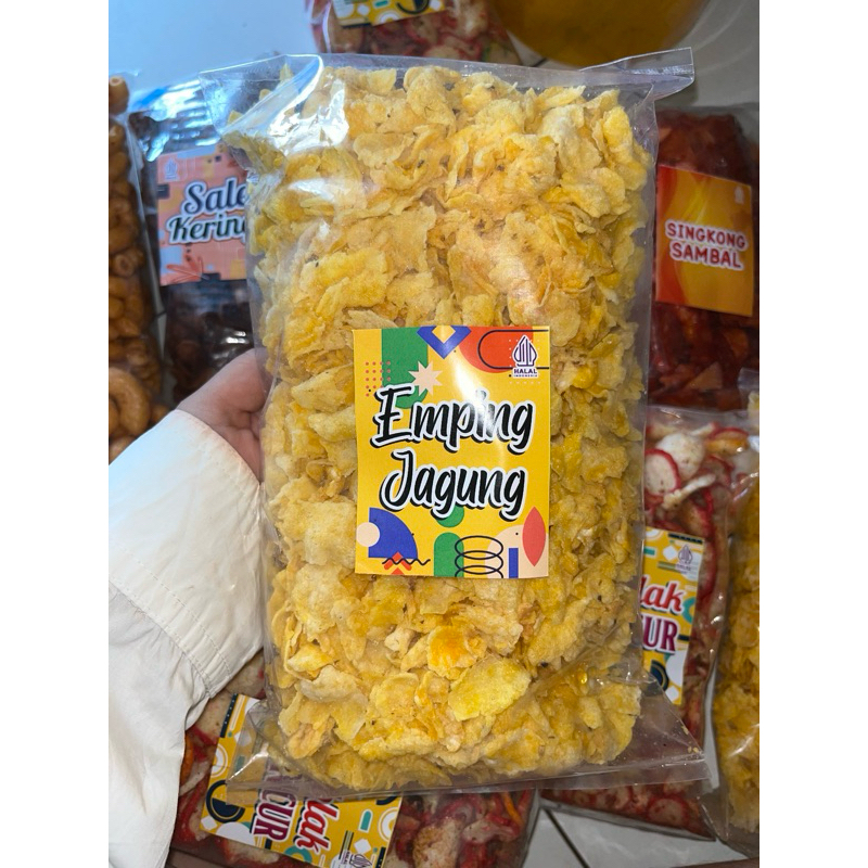 

Emping jagung 200gr renyah banget