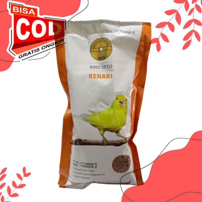 GOLD COIN KENARI PAKAN KENARI MILET CAMPUR KENARI PAKAN BURUNG MAKANAN KENARI