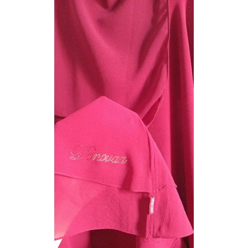Khimar Ceruty premium 2 layer