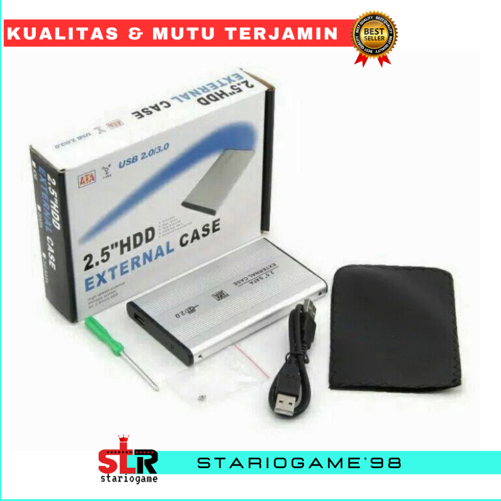 CASING HDD EXTERNAL SATA 2.5 KESING HARDISK EXTERNAL SATA 2.5 USB 2.0