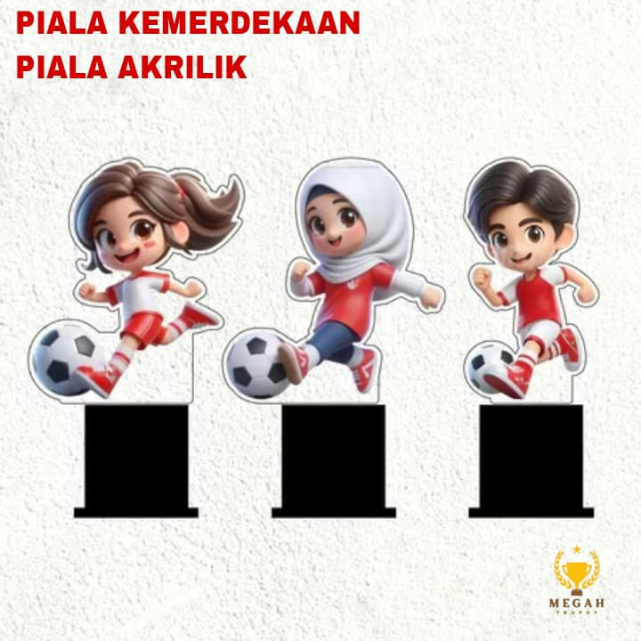 PIALA SEPAKBOLA ANAK PIALA FUTSAL PIALA OLAHRAGA ANAK AKRILIK