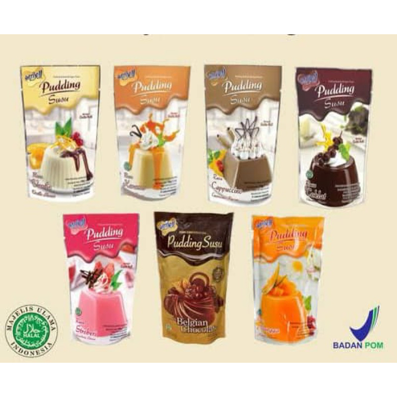 

puding susu nutrijell 145 gr