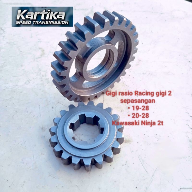 gigi rasio Racing Kawasaki Ninja R/RR 2 tak sepasang