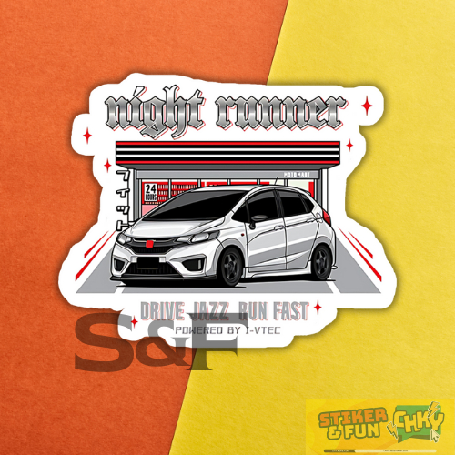 

Stiker Sticker Vinyl Laminasi HONDA JAZZ GK5 Vol 7