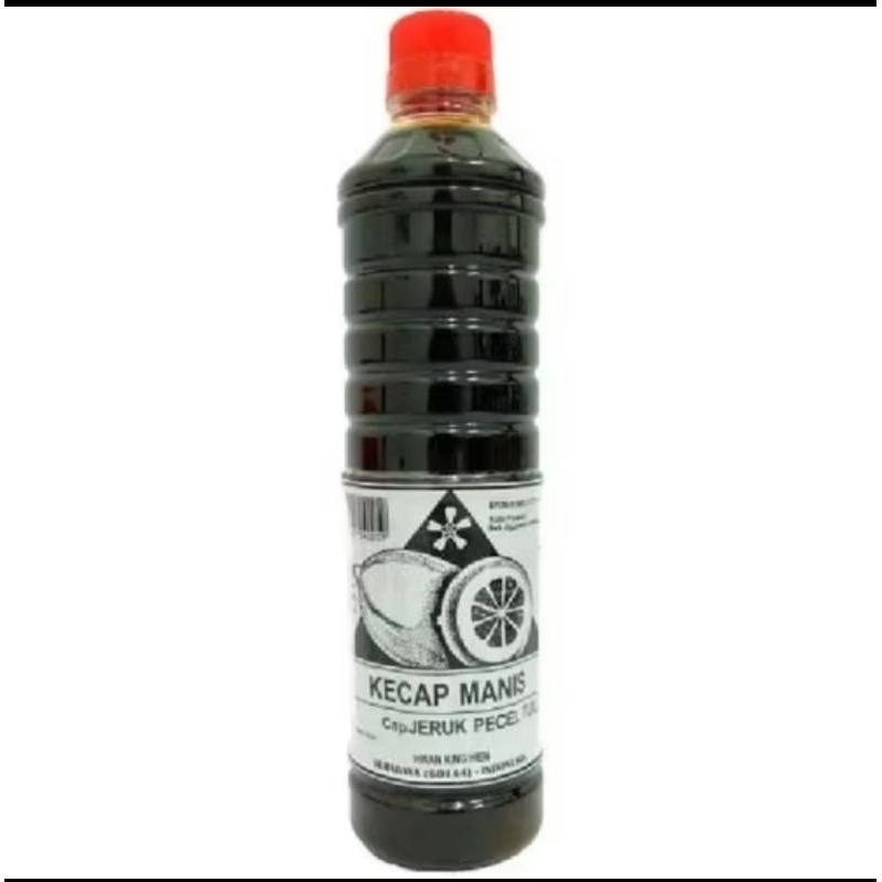 

JERUK PECEL TULEN Kecap Manis Cap Jeruk Pecel Tulen 600mL Exp Maret 2027