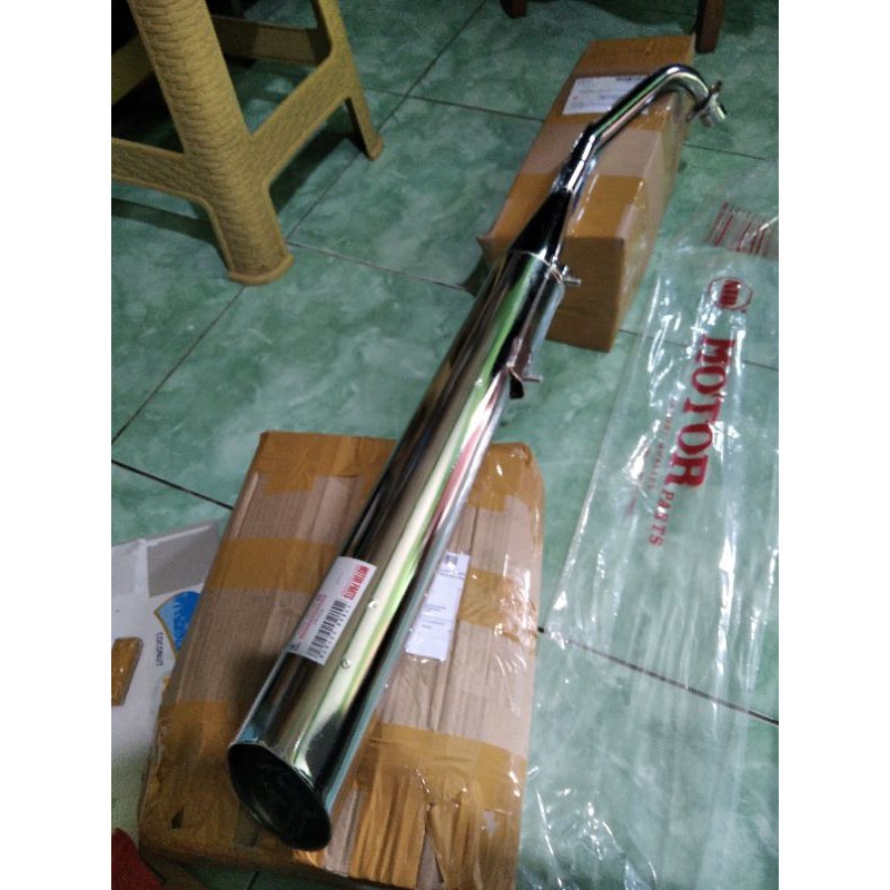 KNALPOT HONDA ASTREA PRIMA ASTREA STAR DETAIL ORI ASLI NTD