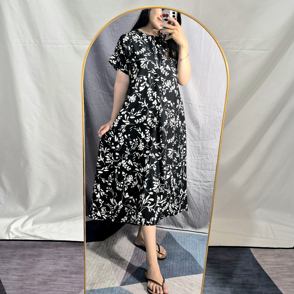 Daster Milis Bahan Rayon Premium//Milis Daster//Daster Kekinian//Daster Busui//Daster Rayon Premium/