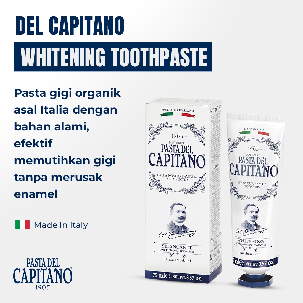 Pieras' Propolinse Pasta del Capitano Whitening Toothpaste