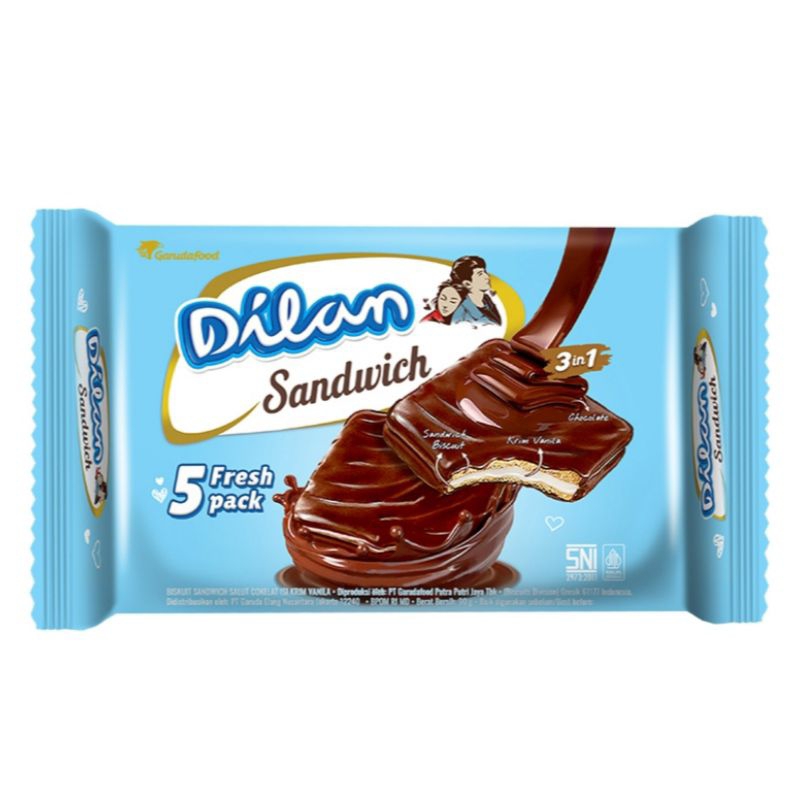 

Dilan Biskuit Sandwich Fresh Pack 80gr