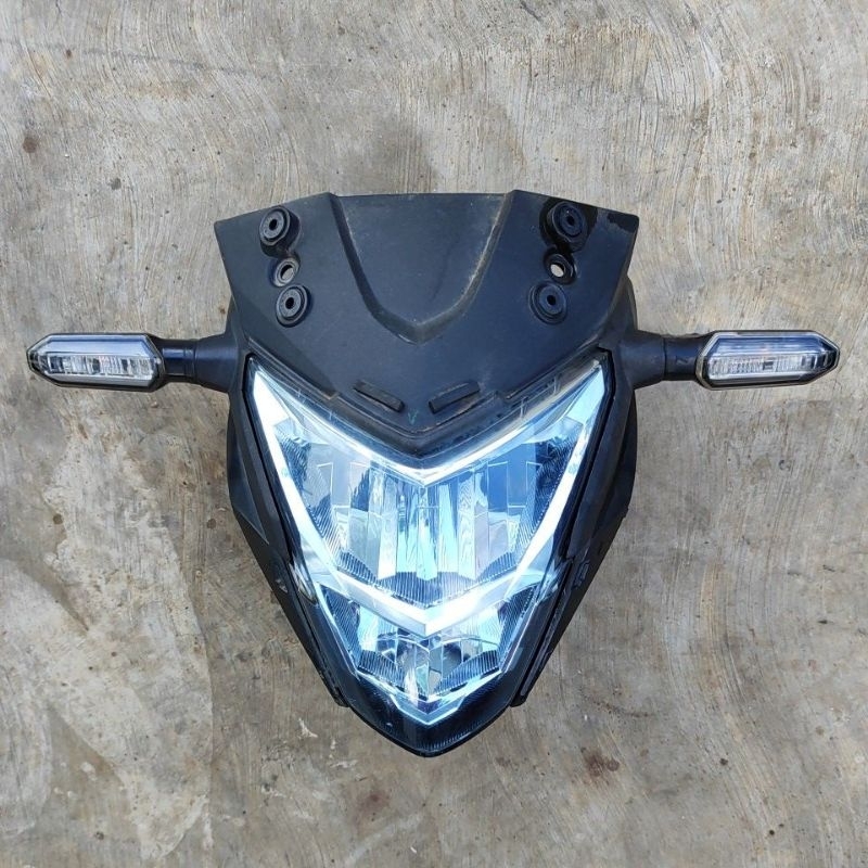 Headlamp Lampu Depan FullSet Set Batok + Sein Kanan Kiri HONDA CB 150R FACELIF NEW FACELIF ORIGINAL
