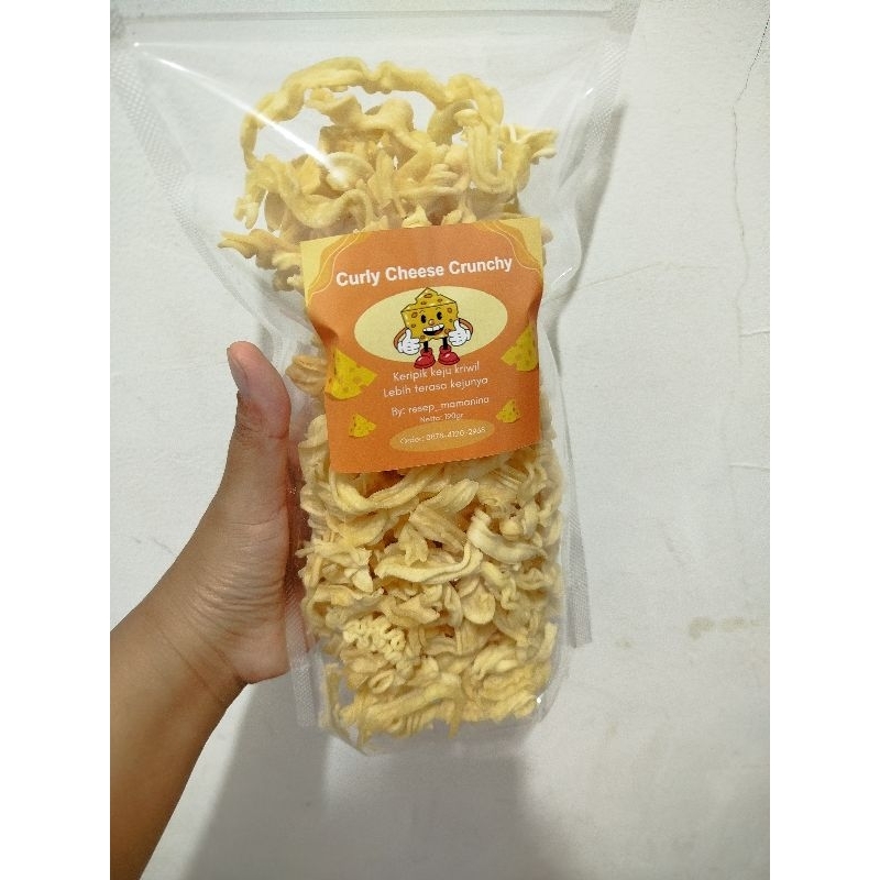 

Curly cheese crunchy / stik keju kriwil cemilan gluten free